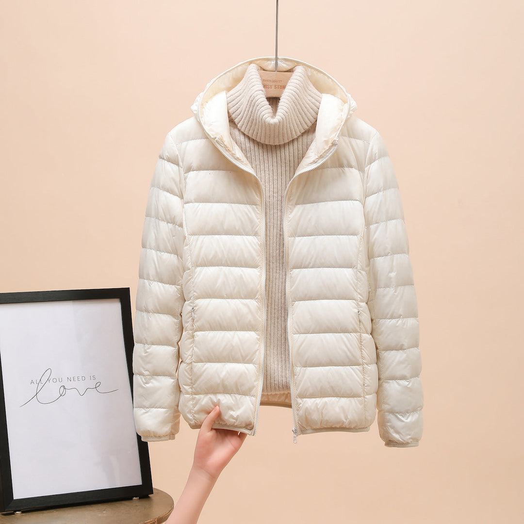 Leichte Steppjacke mit Kapuze für Damen - Aline
