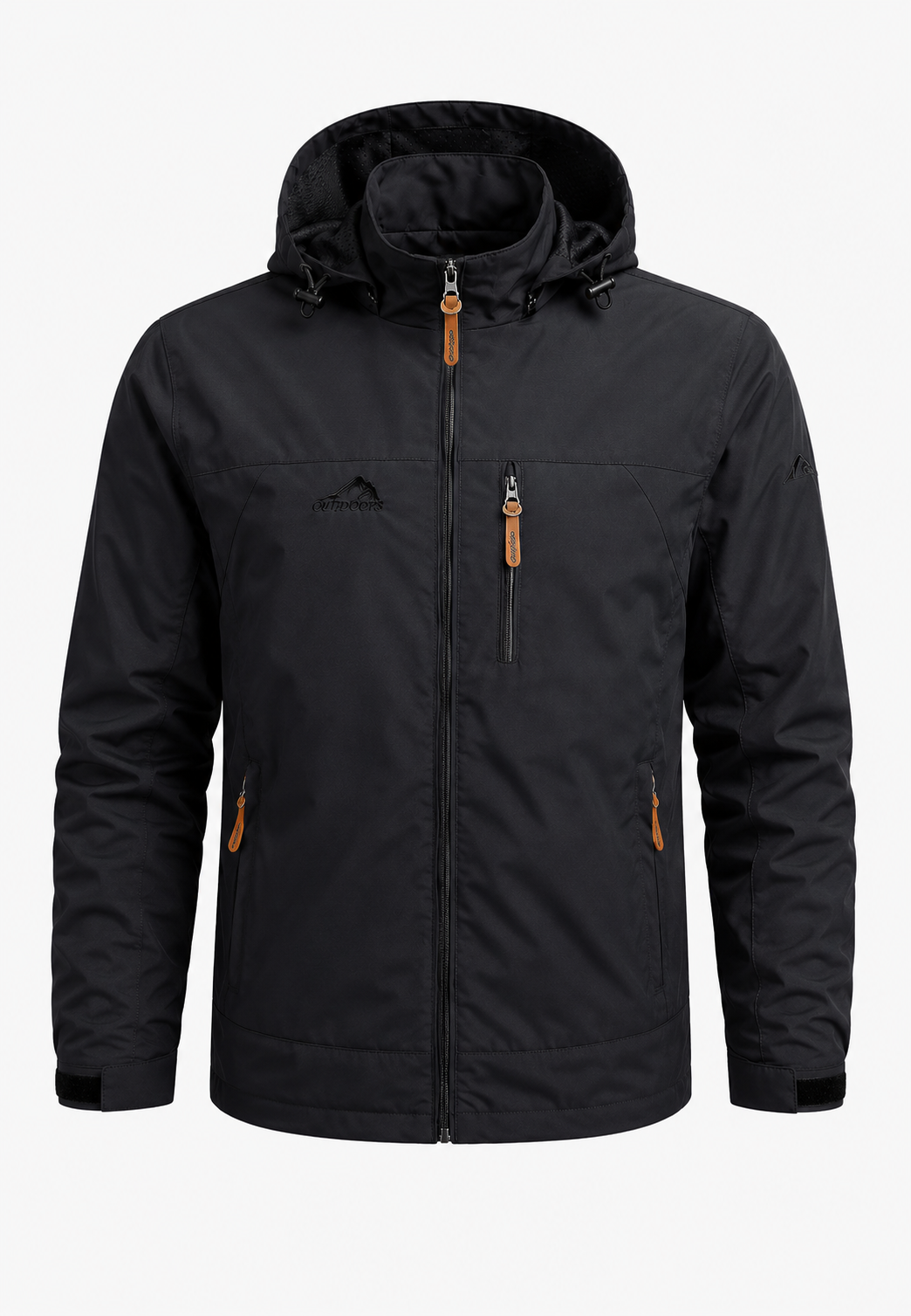 Wasserdichte Windjacke für Herren mit Kapuze – Jost