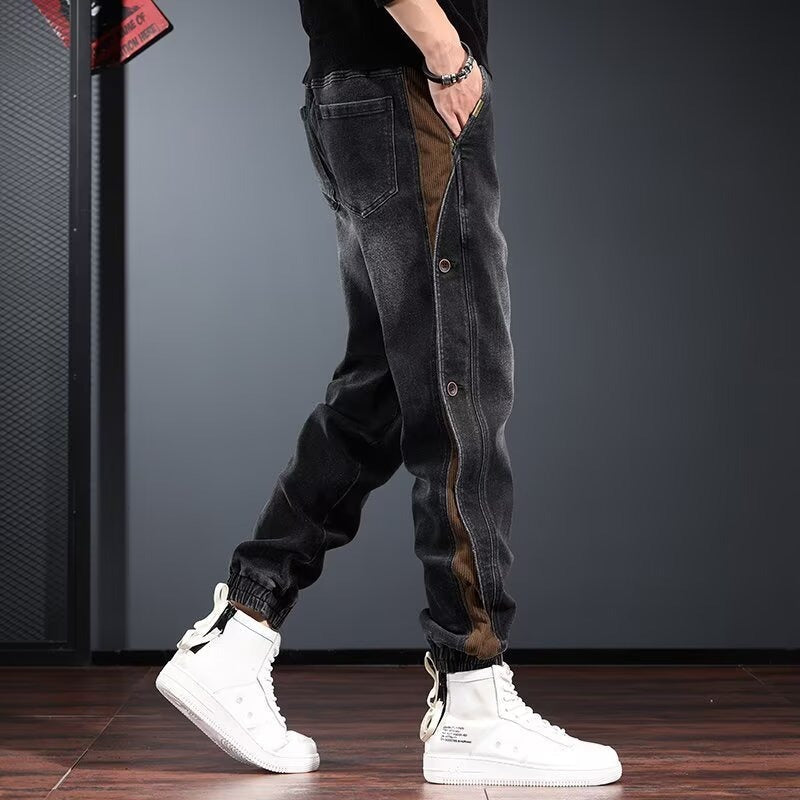 Herren Jeans Jogger Denim Distressed urban - James
