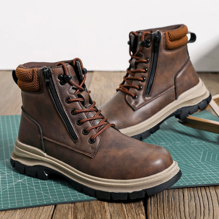 Schwere hohe Herrenstiefel - Konrad