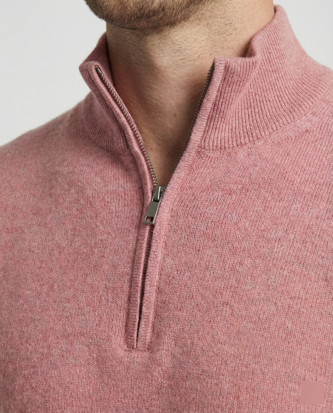 Premium-Pullover mit halbem Reißverschluss für Männer - Tiago