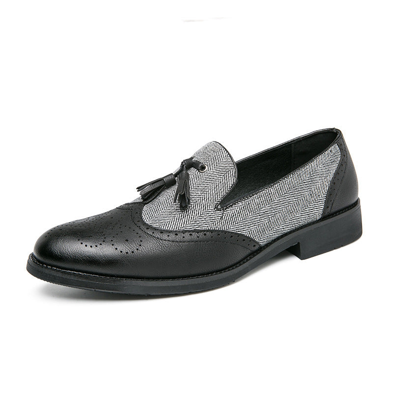 Herren Mokassins Leder Textil Casual - Henrik