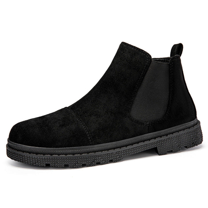 Herren Retro-Stiefeletten aus Leder - Aegis