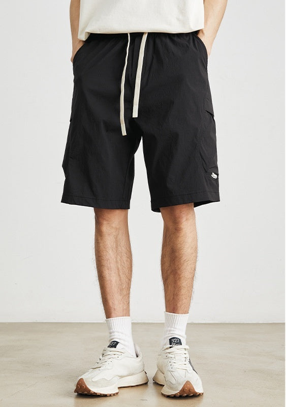 Leichte Herrenshorts mit Seitentaschen und verstellbarem Kordelzug - Calvin
