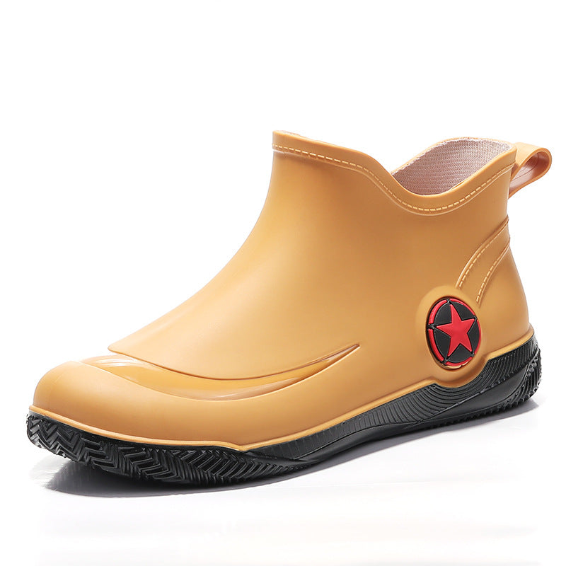 Kurze wasserdichte Herren-Regenstiefel - Rasmus