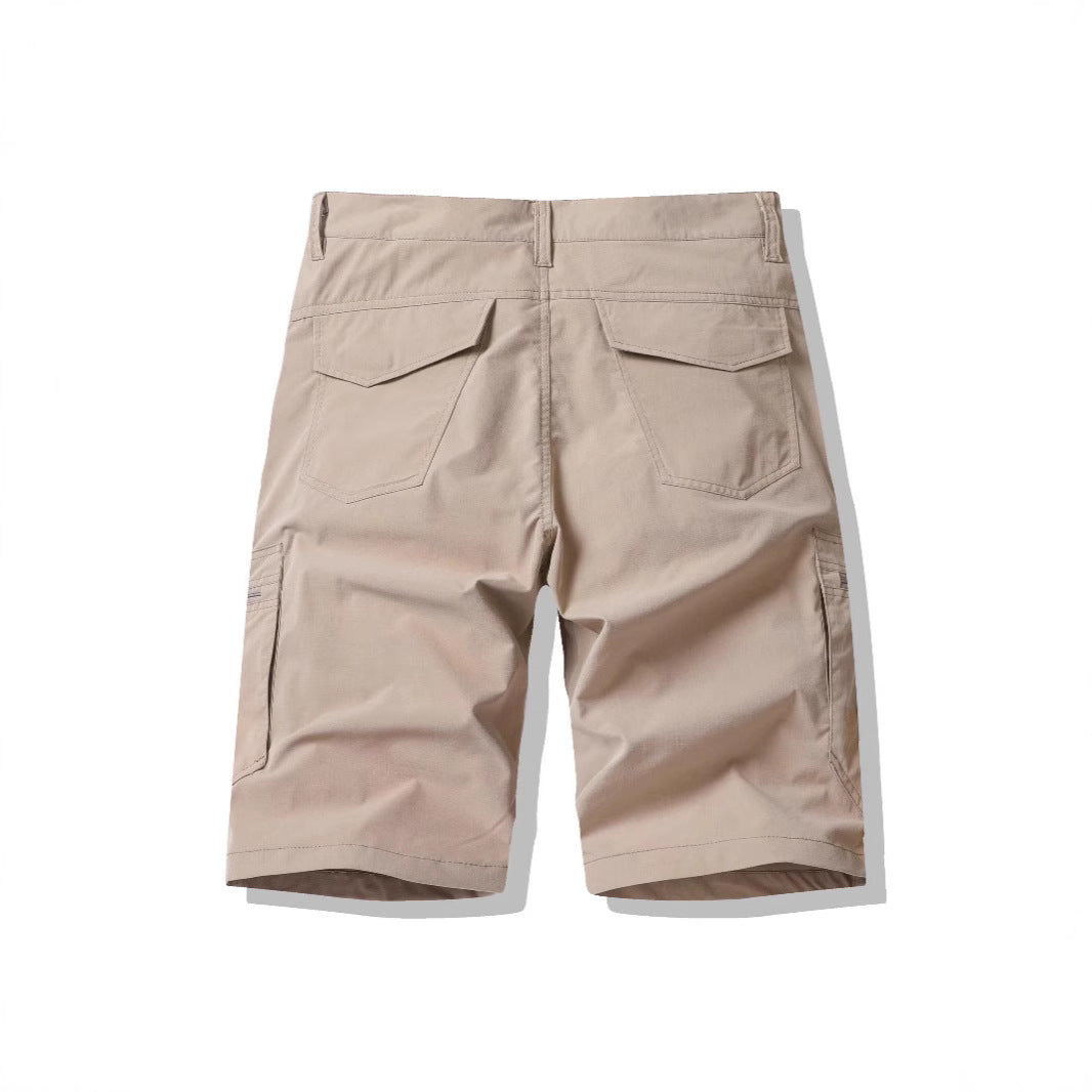 Cargo-Shorts mit Taschen und seitlichem Reißverschluss für Männer - Erling