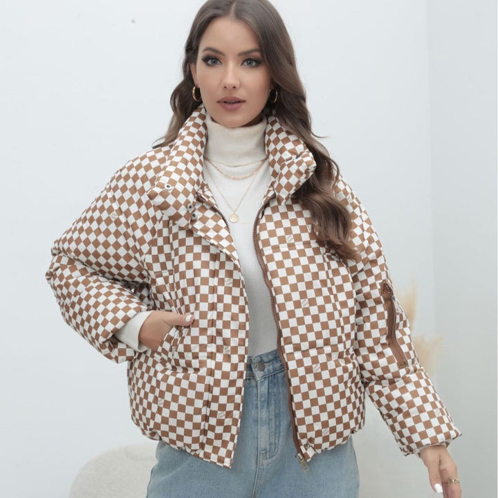 Steppjacke aus Baumwolle für Frauen - Alvilda