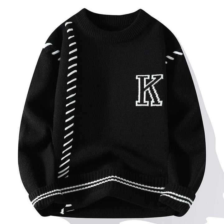 Herrenpullover mit weichem Strickeffekt - Marven