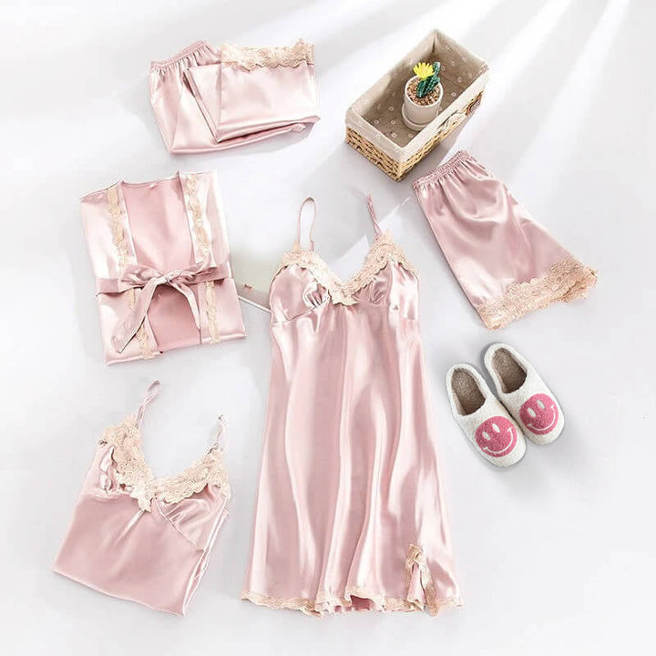Damen-Pyjama-Set aus Satin - Klea
