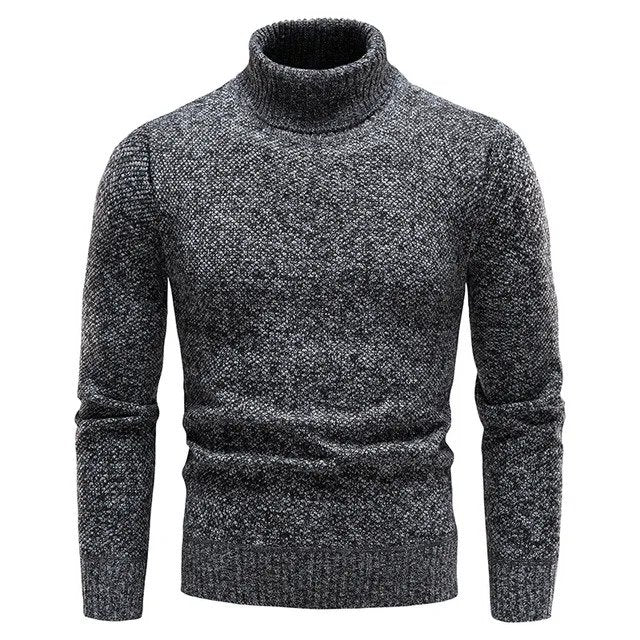 Rollkragenpullover mit Strickeffekt für Männer - Raiden
