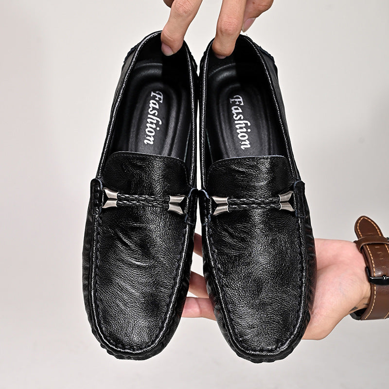Herren Leder-Slipper - Rykor