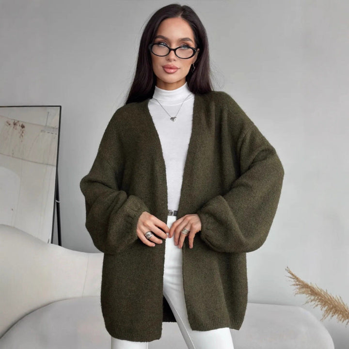 Damen Strickjacke in Übergröße - Liora