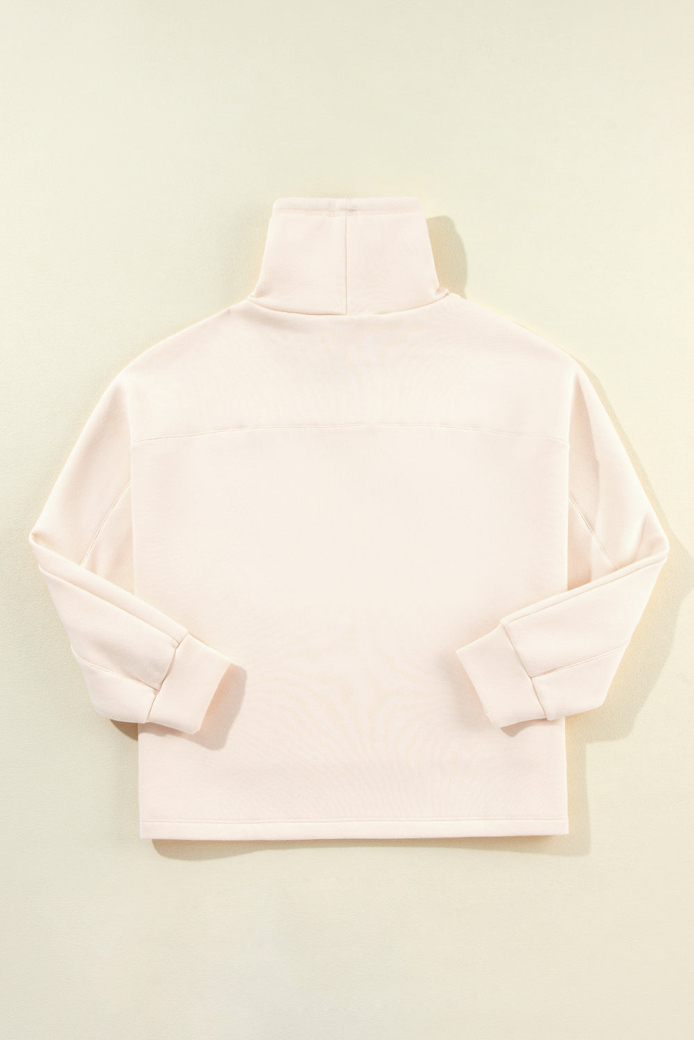 Aubrey - Rollkragen-Sweatshirt mit Kordel und Ärmeln