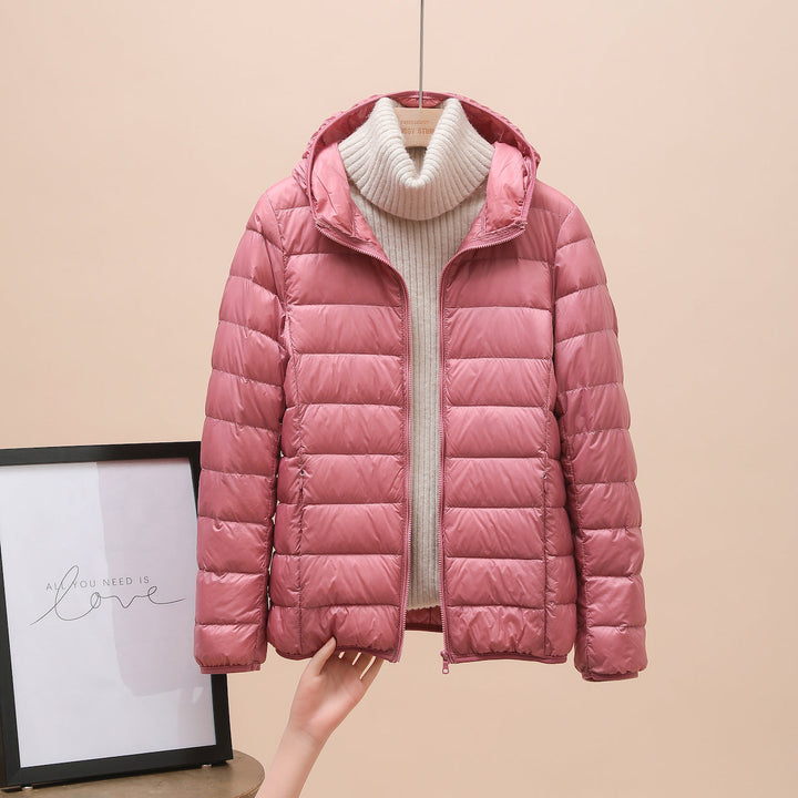 Leichte Steppjacke mit Kapuze für Damen - Aline