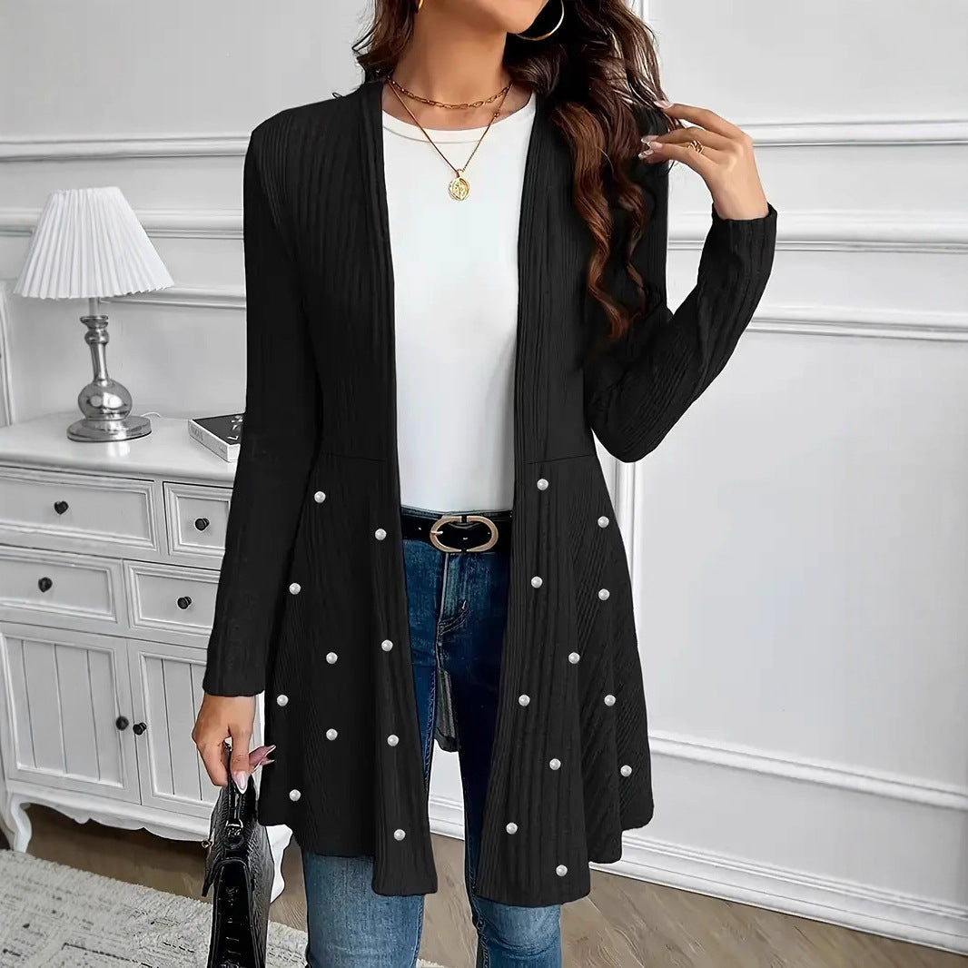 Damen Strickjacke mit dekorativen Details - Neralis