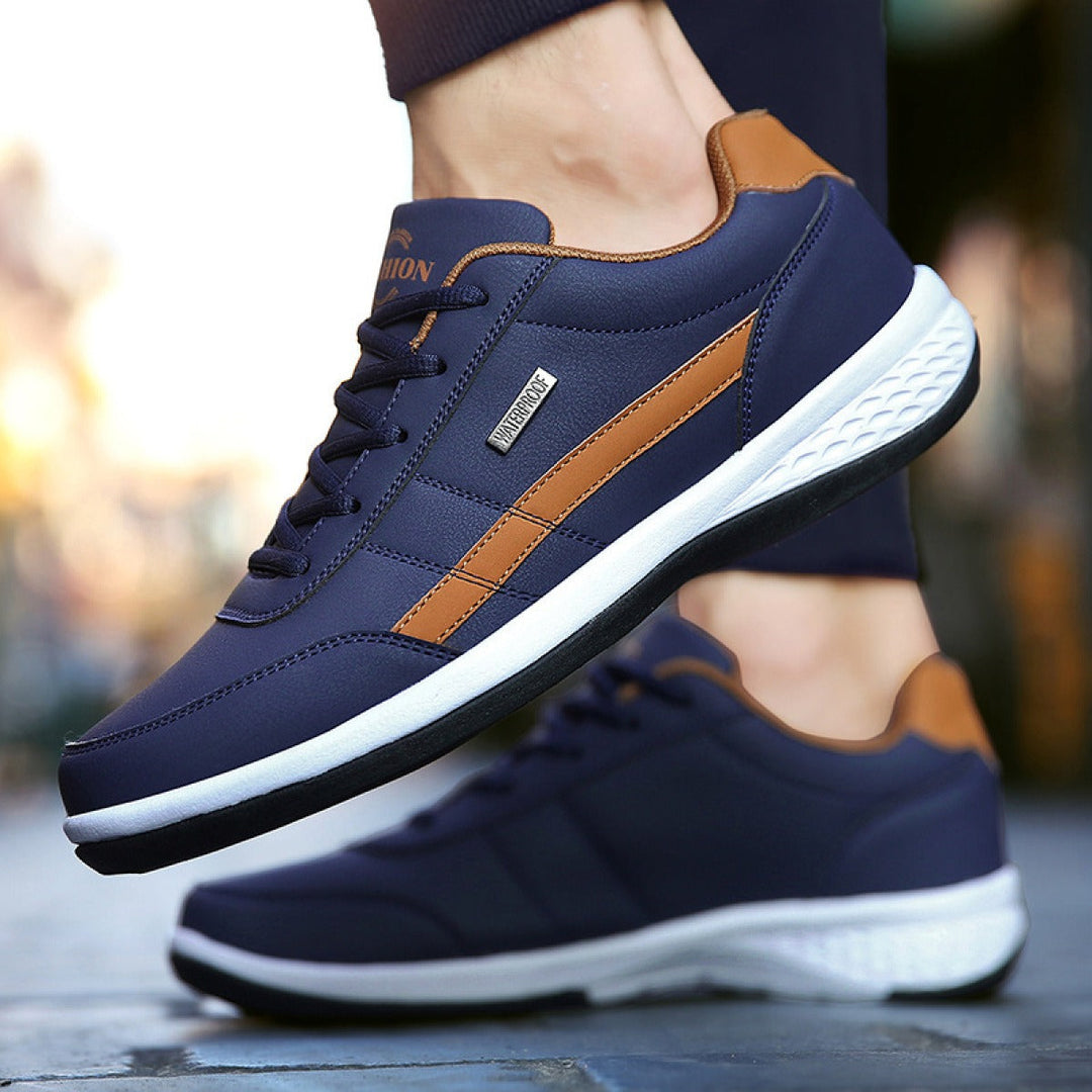 Herren-Freizeitschuhe mit Marken-Seitenstreifen - Weston