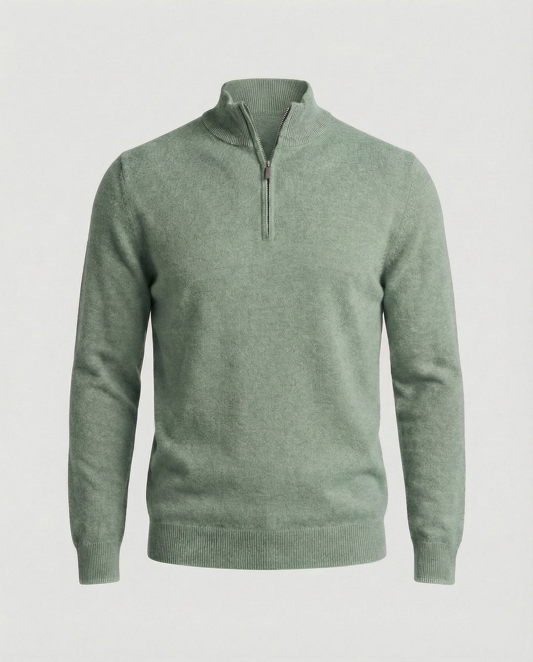 Premium-Pullover mit halbem Reißverschluss für Männer - Tiago