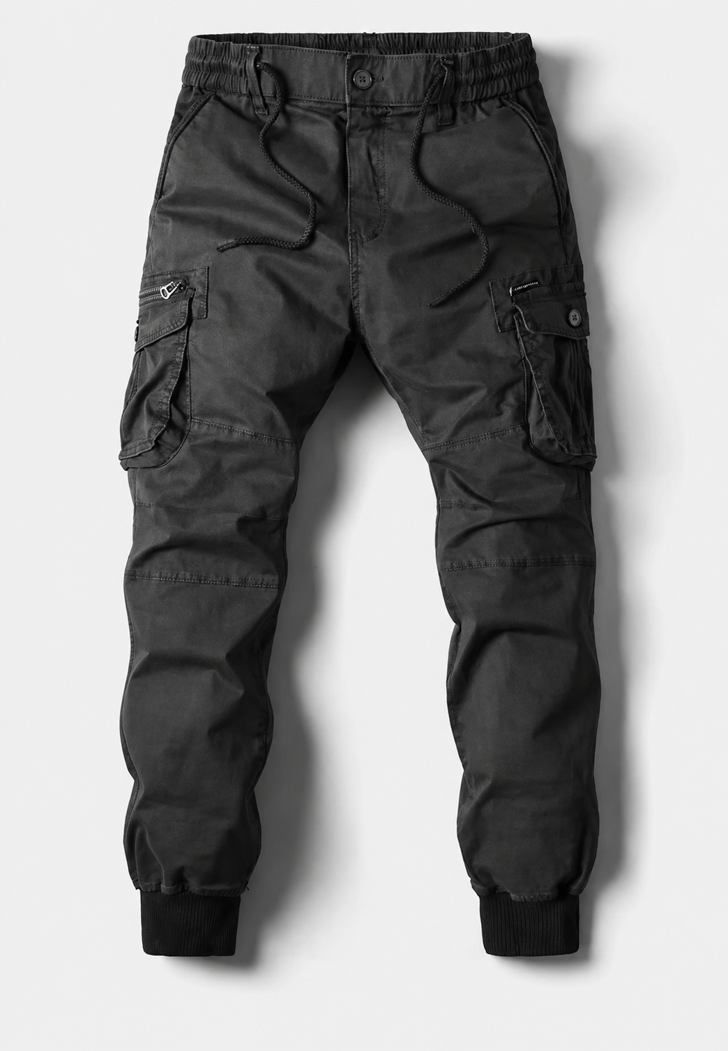 Herren-Jogginghose im Cargo-Stil mit mehreren Taschen und Reißverschluss – Nicolai