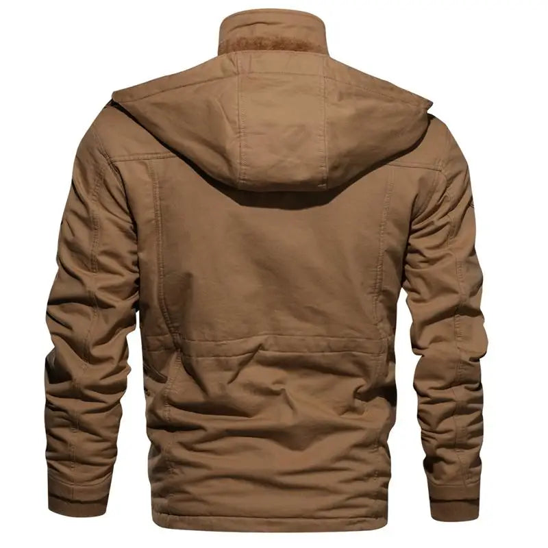 Thermojacke ÉléganceHiver Wärme und Stil Multipockets