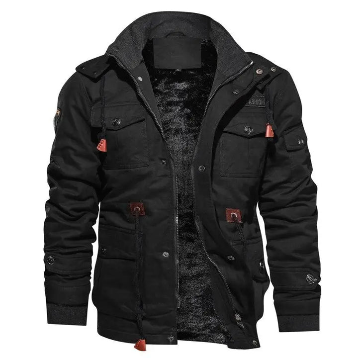 Thermojacke ÉléganceHiver Wärme und Stil Multipockets