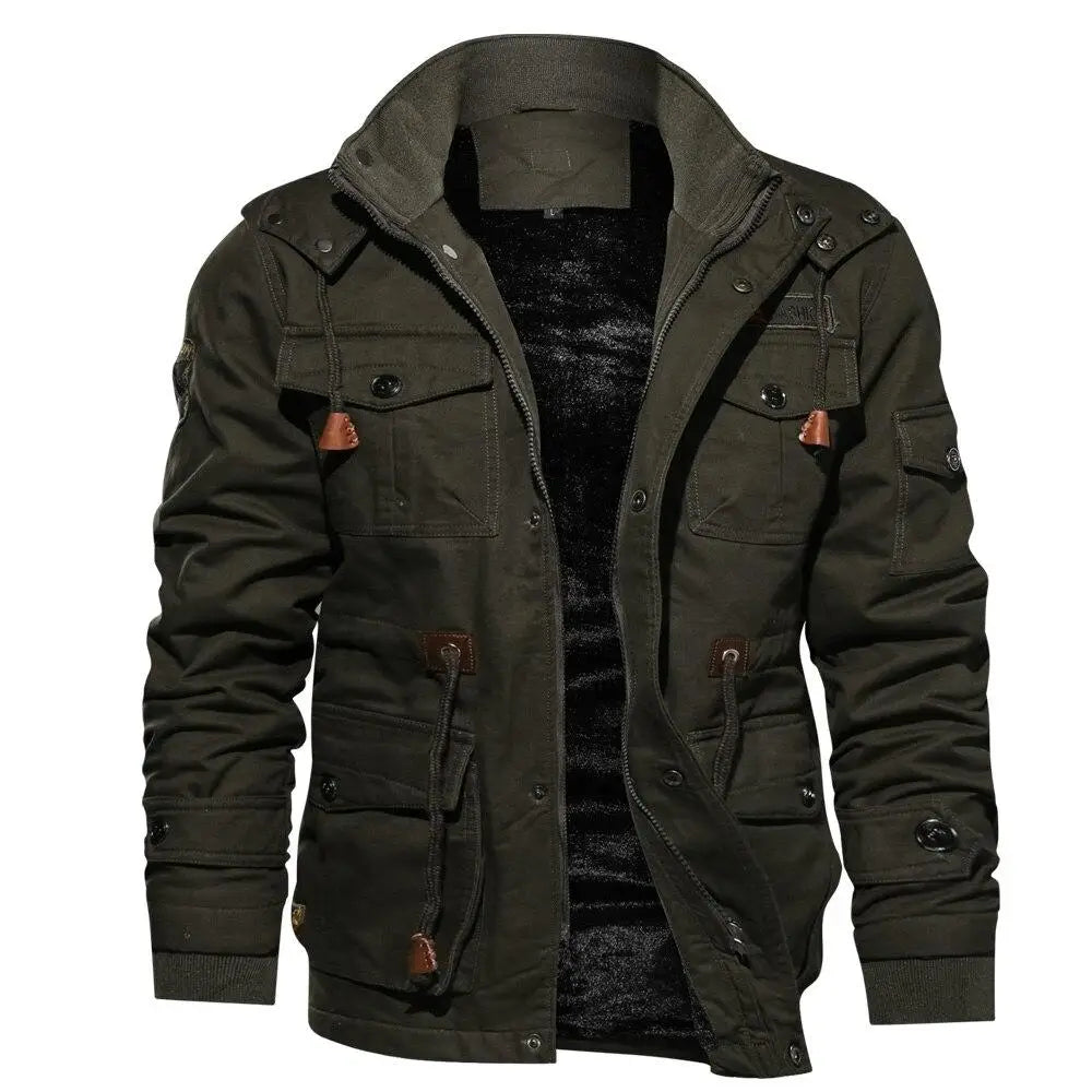 Thermojacke ÉléganceHiver Wärme und Stil Multipockets
