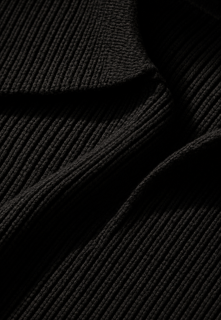 Strickpullover mit Polokragen und Reißverschluss – Severin