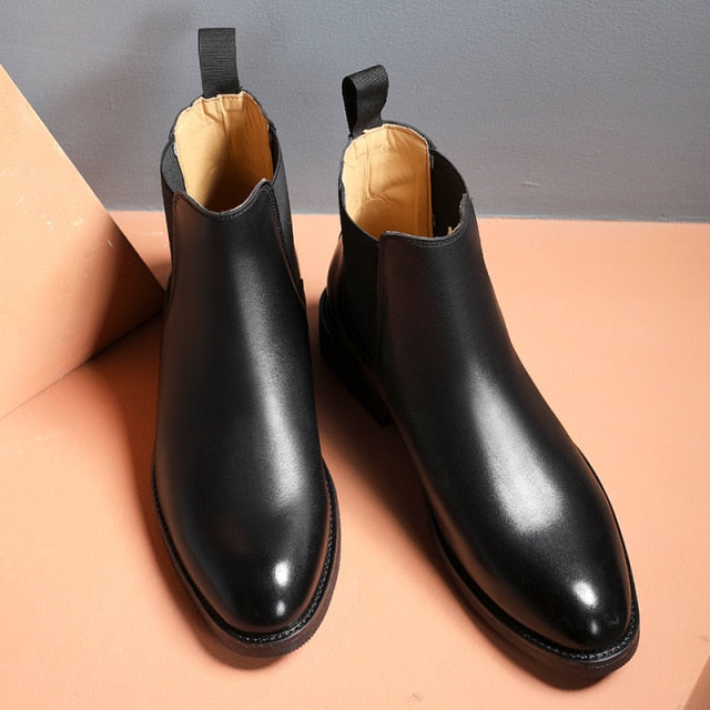 Lederstiefeletten für Männer mit italienischem Design - Arveon