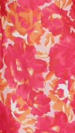 Langes, trägerloses Blumenkleid für Damen – Kaia