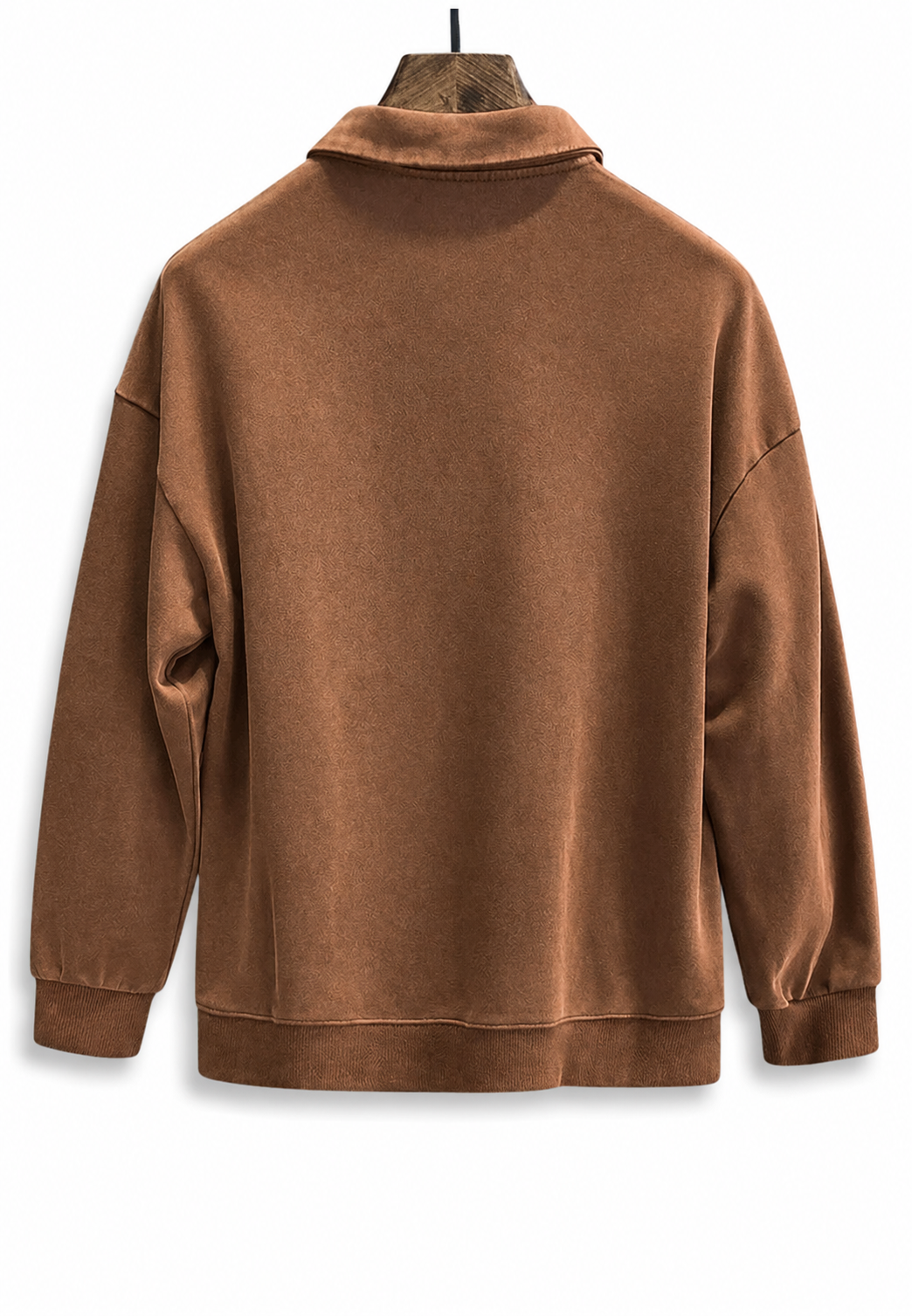 Langärmliges Polohemd mit Washed-Effekt – Dante
