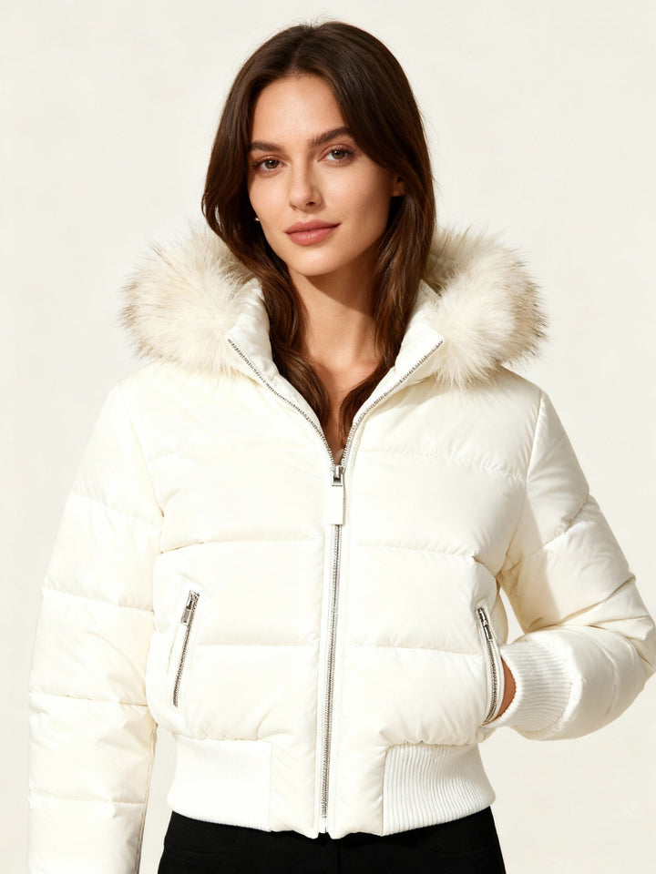 Steppjacke für Damen in kurzer Silhouette - Ragnel