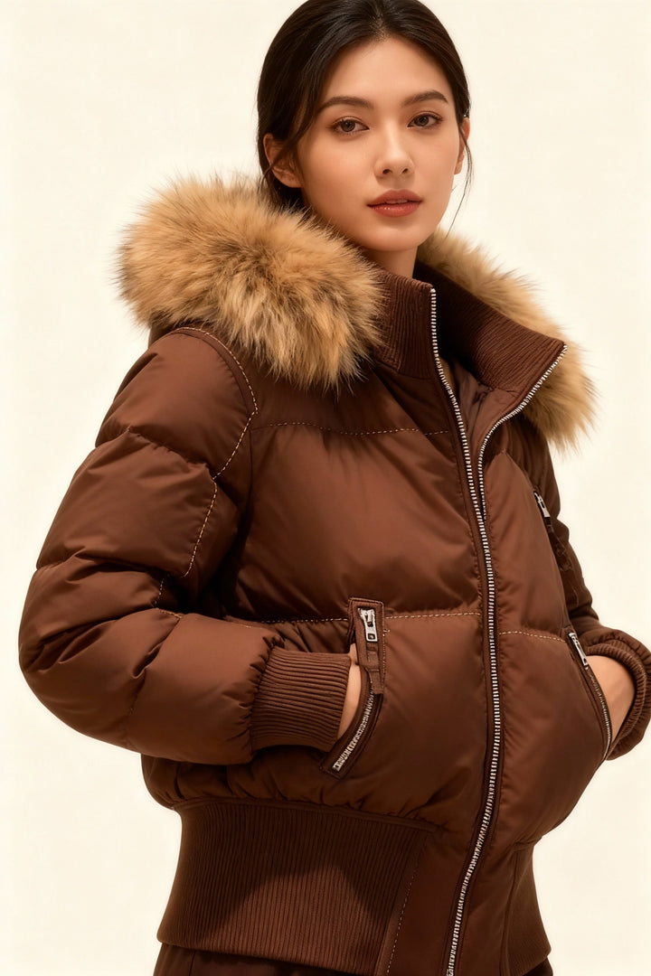 Steppjacke für Damen in kurzer Silhouette - Ragnel
