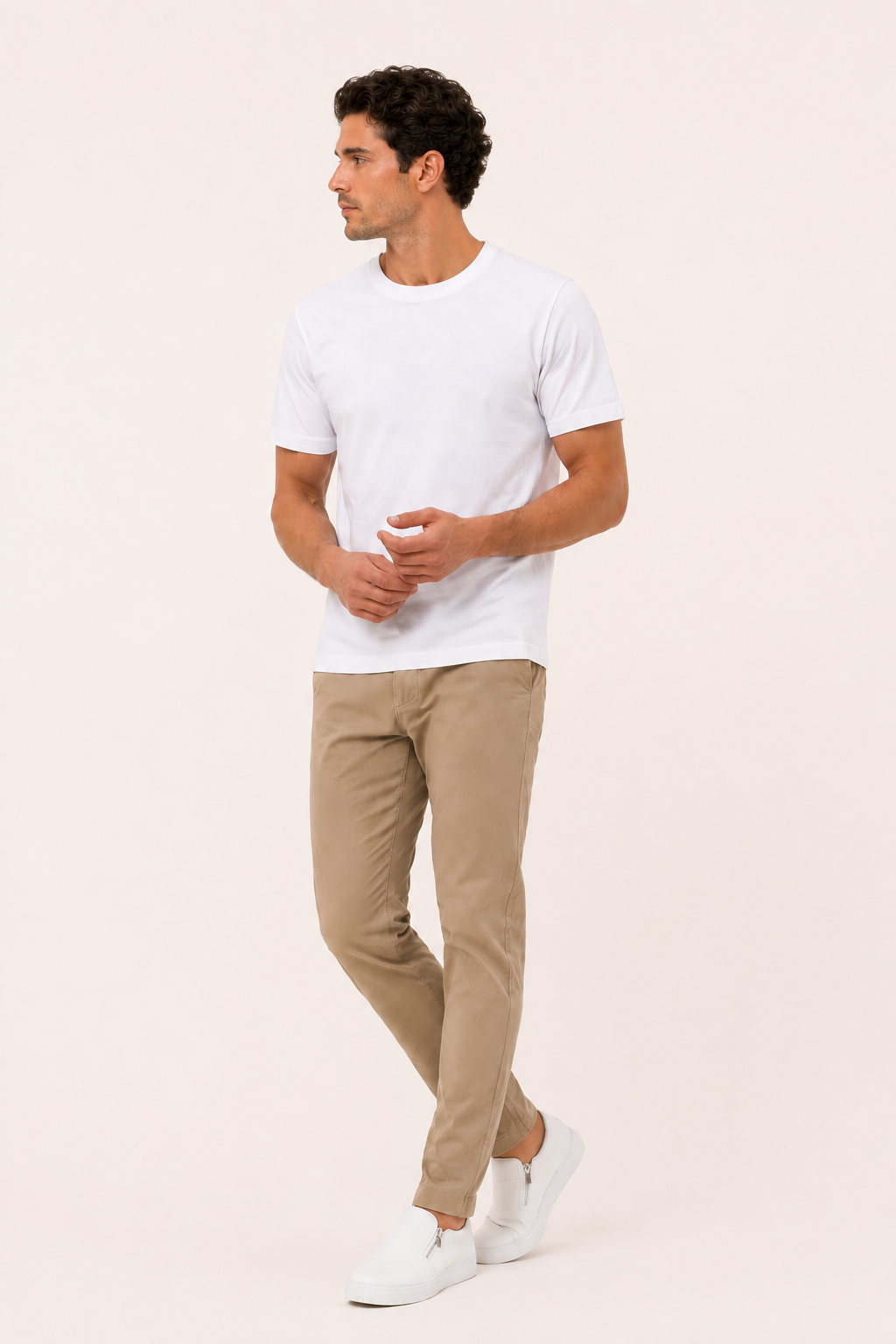 Freizeitschuhe für Herren mit seitlichem Reißverschluss – Nils